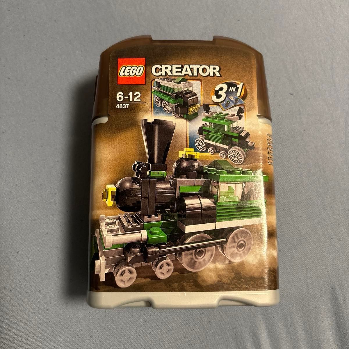 LEGO CREATOR 4837 三合一蒸汽火车 乐高创意系列 稀有・停产