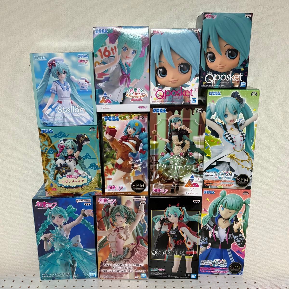 【新货】初音未来12个套装集中销售