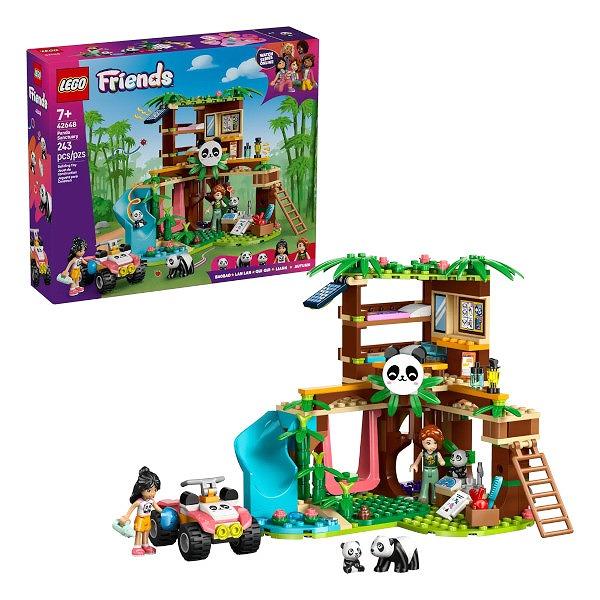 乐高朋友熊猫圣殿42648 LEGO礼物玩具块