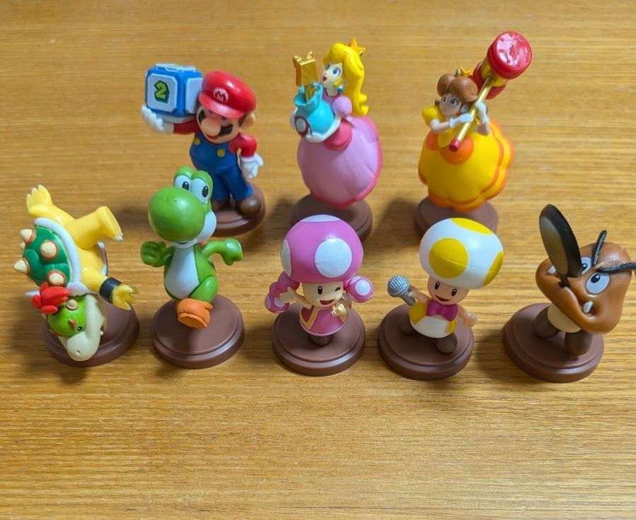 マリオパーティージャンボリー チョコエッグ フィギュア 8体セット
