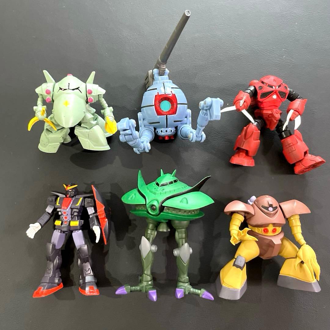 ガンダム 可動式フィギュア 6点セット