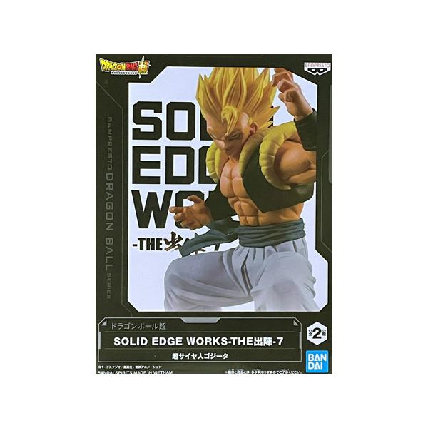 龙珠超 SOLID EDGE WORKS 出阵 7 超级赛亚人悟吉塔 龙珠 手办 动漫 角色 周边商品