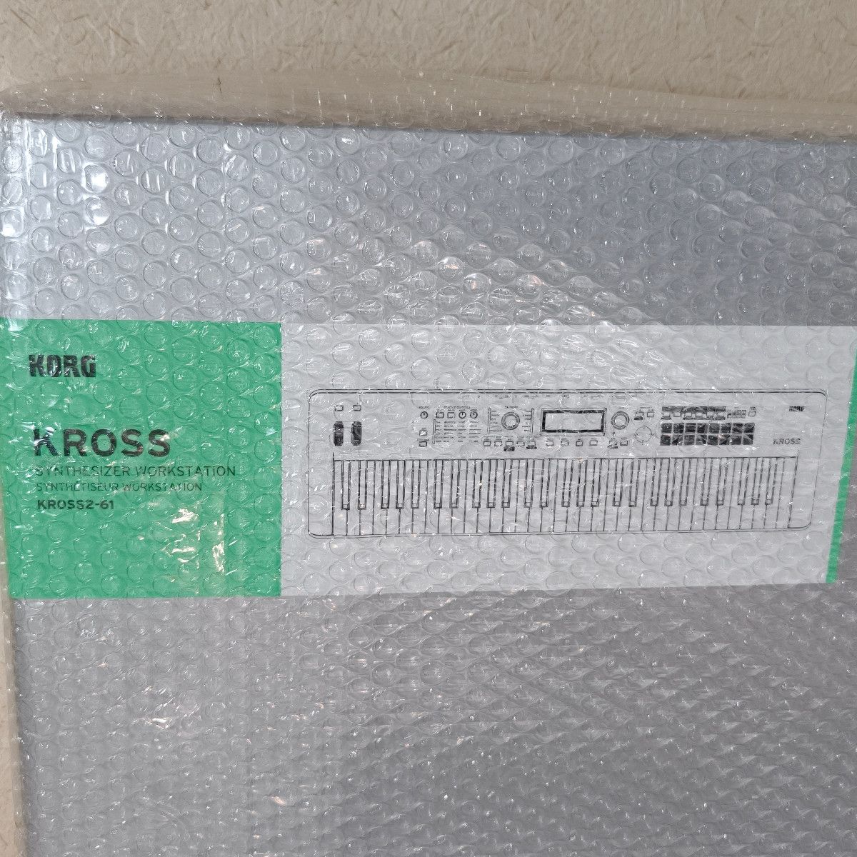 新品 KORG コルグ KROSS2-61-DB シンセサイザー キーボード 61鍵盤 KROSS 2 ダークブルー