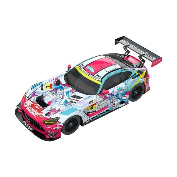 1/64 'Hatsune Miku GT Project' Good Smile Company Hatsune Miku AMG 2024 Opening Race Ver. [Second Restock] (Painted Completed Mini Car)