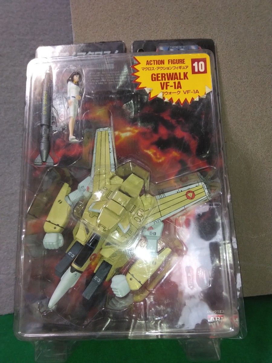 超时空要塞动作人偶10 加沃克 GERWALK VF-1A 复活!超时空要塞15周年纪念 早濑未沙 人偶