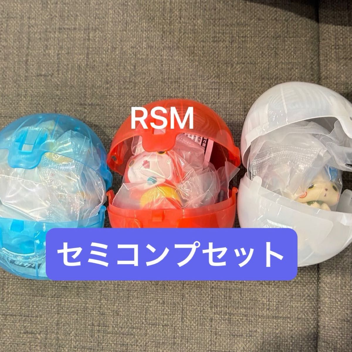 Yo-kai Watch Summon Medal Figure Semi-Complete Set of 3 Types Bandai Gashapon