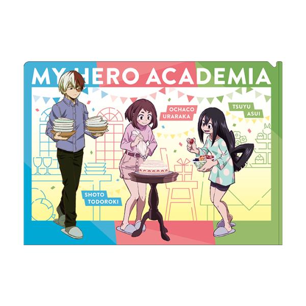 [邮件运费220日元] 我的英雄学院透明文件夹B丽日茶子 · 轰焦冻 · 蛙吹梅雨柄4901772388562 [M航班1/10]