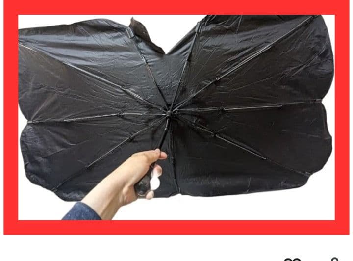 车用遮阳遮阳伞型折叠式遮光