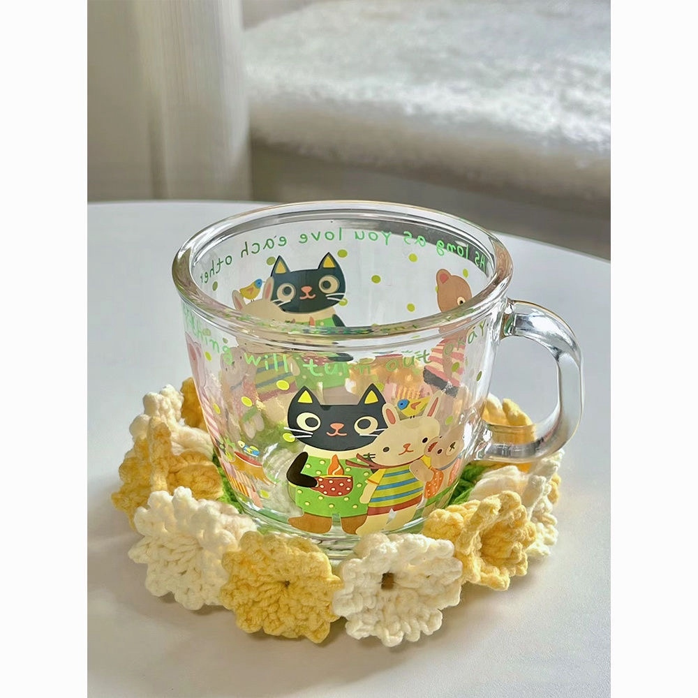 风铃花杯垫