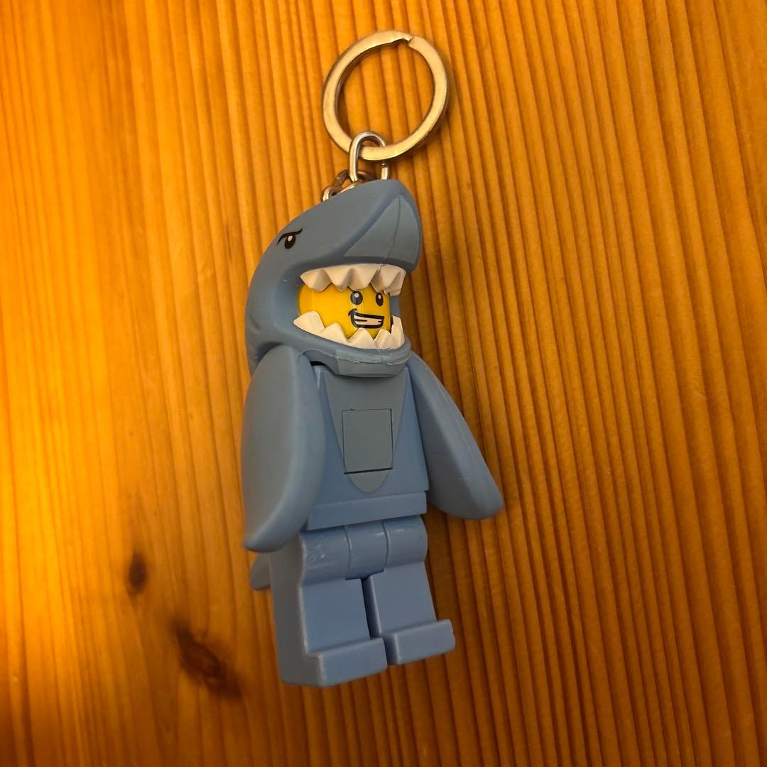 LEGO LED Lite Keychain Key Light Shark Guy