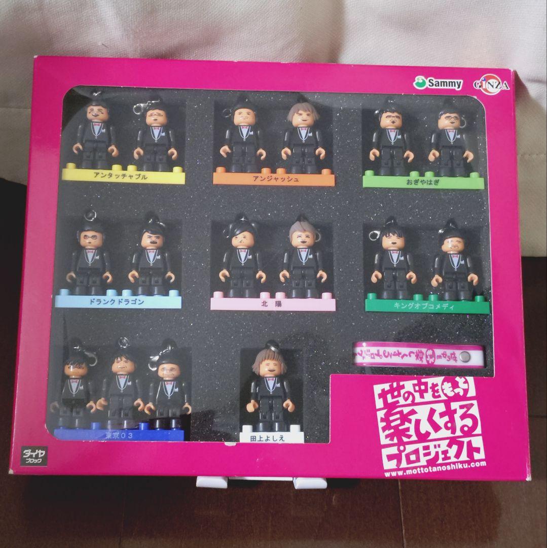Comedian 8-Group Figure Strap Keychain Set - Jindensha