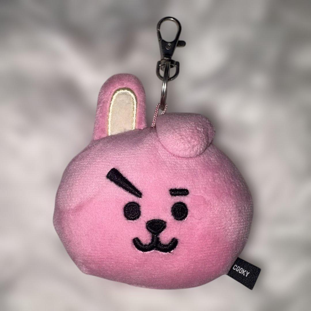 BT21 COOKY毛绒玩具吉祥物钥匙圈