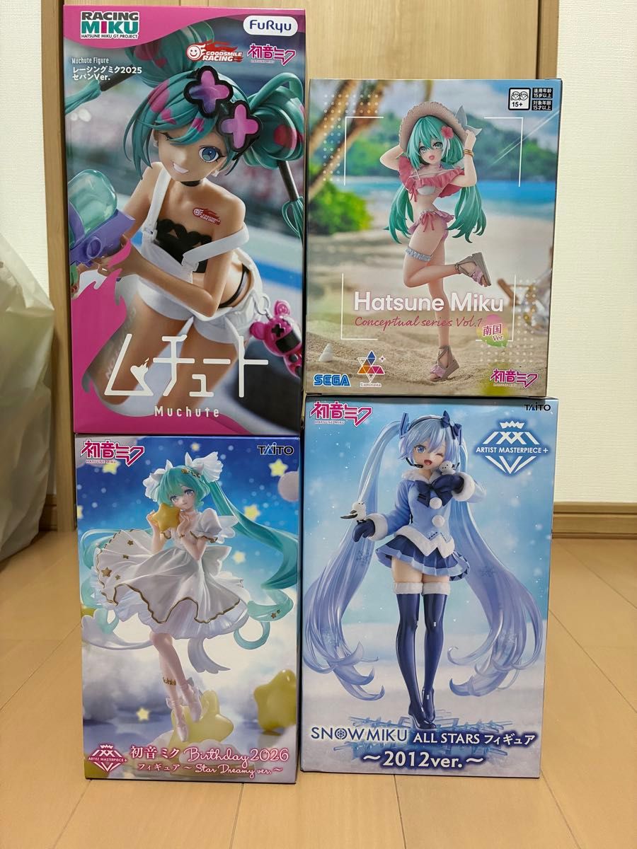 初音未来4体套装赛车南国Birthday 2026 SNOW MIKU 2012