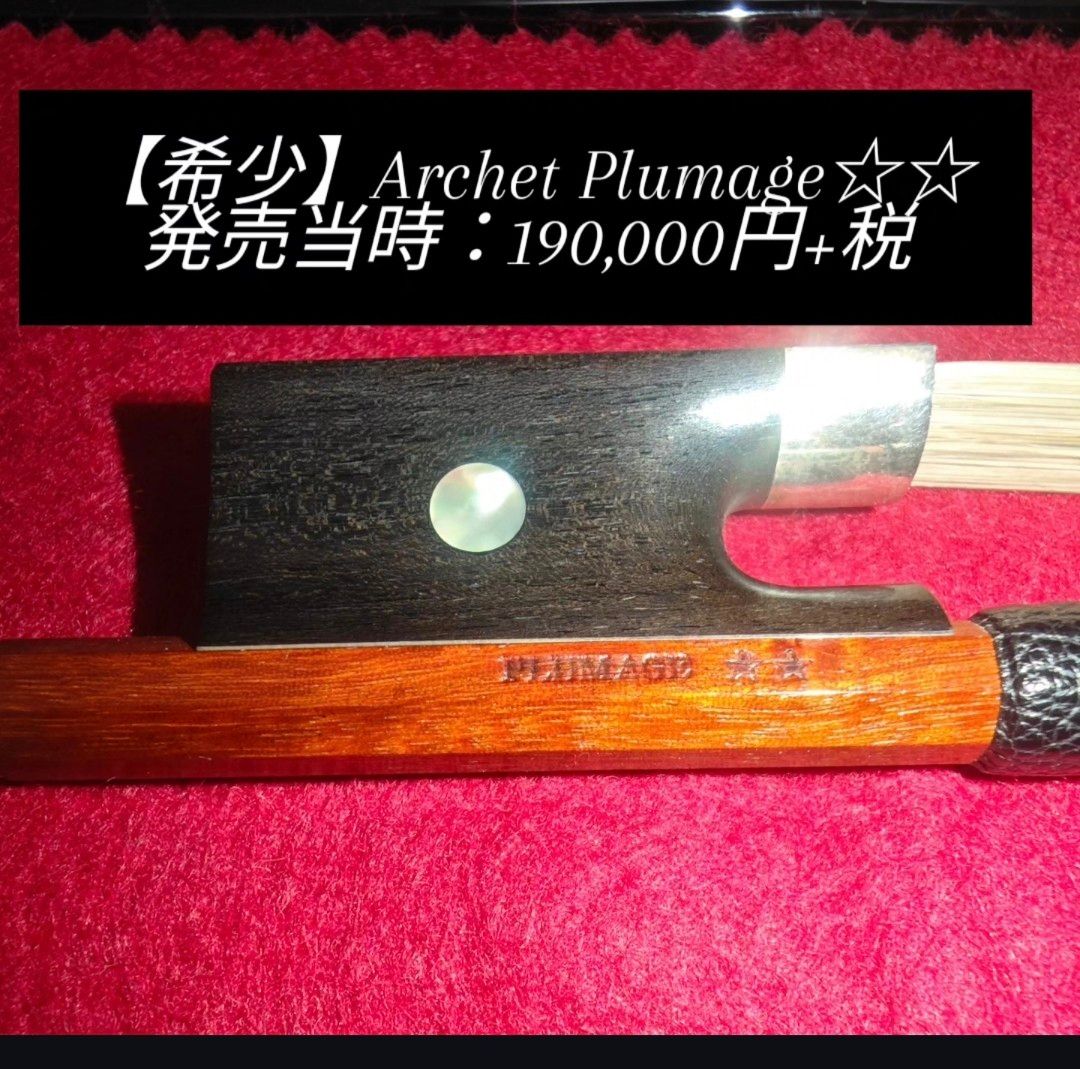 【希少】Archet Plumage☆☆ バイオリン弓 4/4