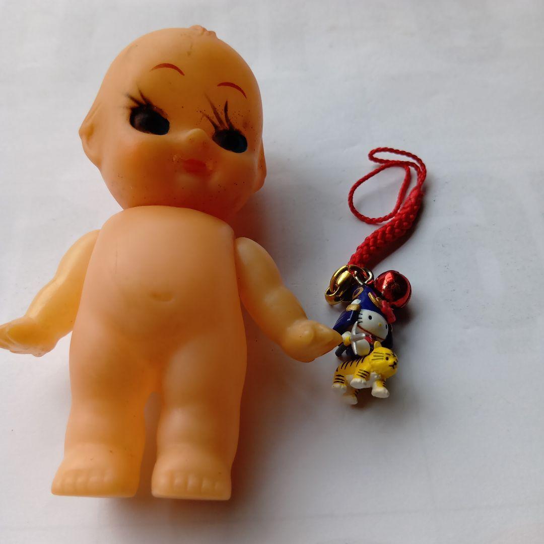 Cupid Doll Hello Kitty Keychain Strap Set