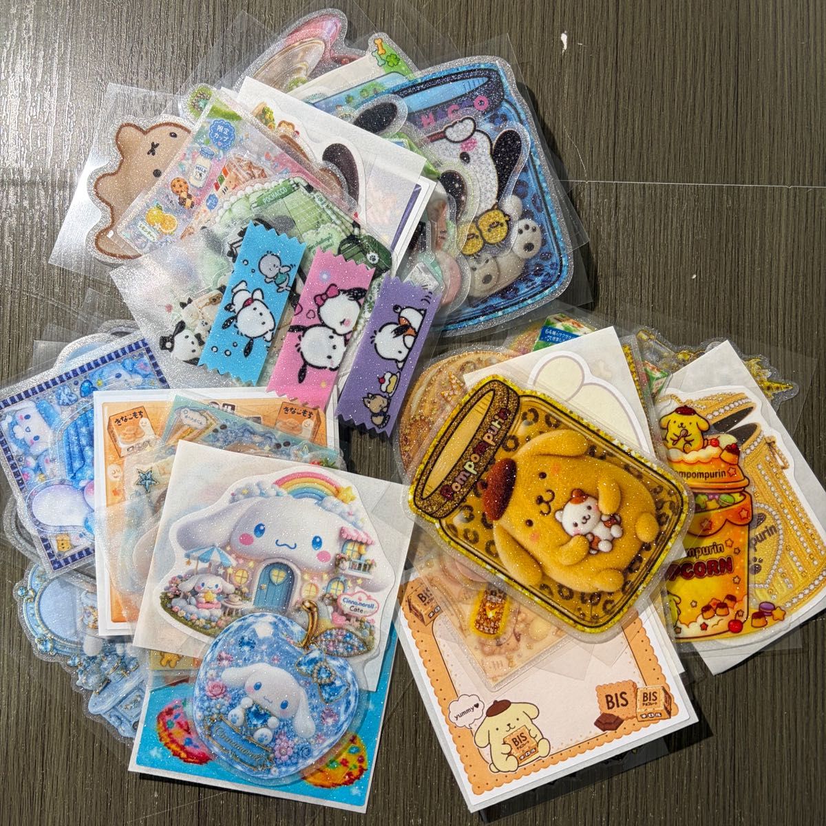 Cinnamoroll, Pompompurin, Ponkichi, Amest, 70-piece set