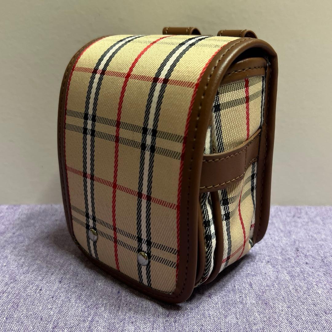 Mini backpack, checkered pattern, pouch, mini bag, mini rucksack, miniature, small