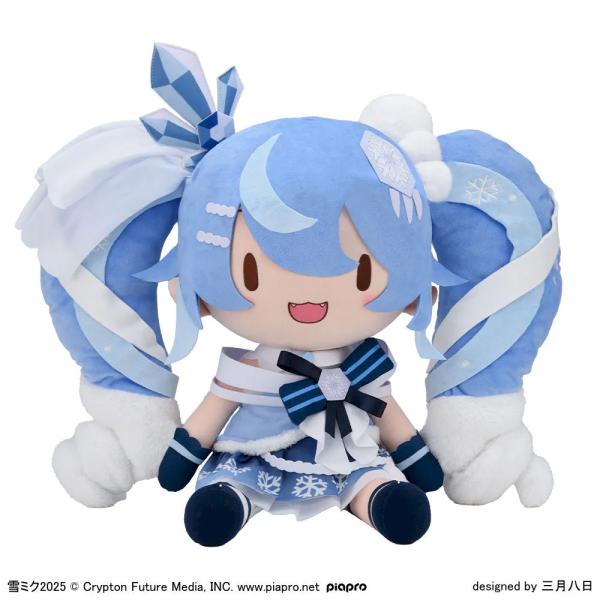 初音未来系列雪未来2025软绵绵的大型布娃娃