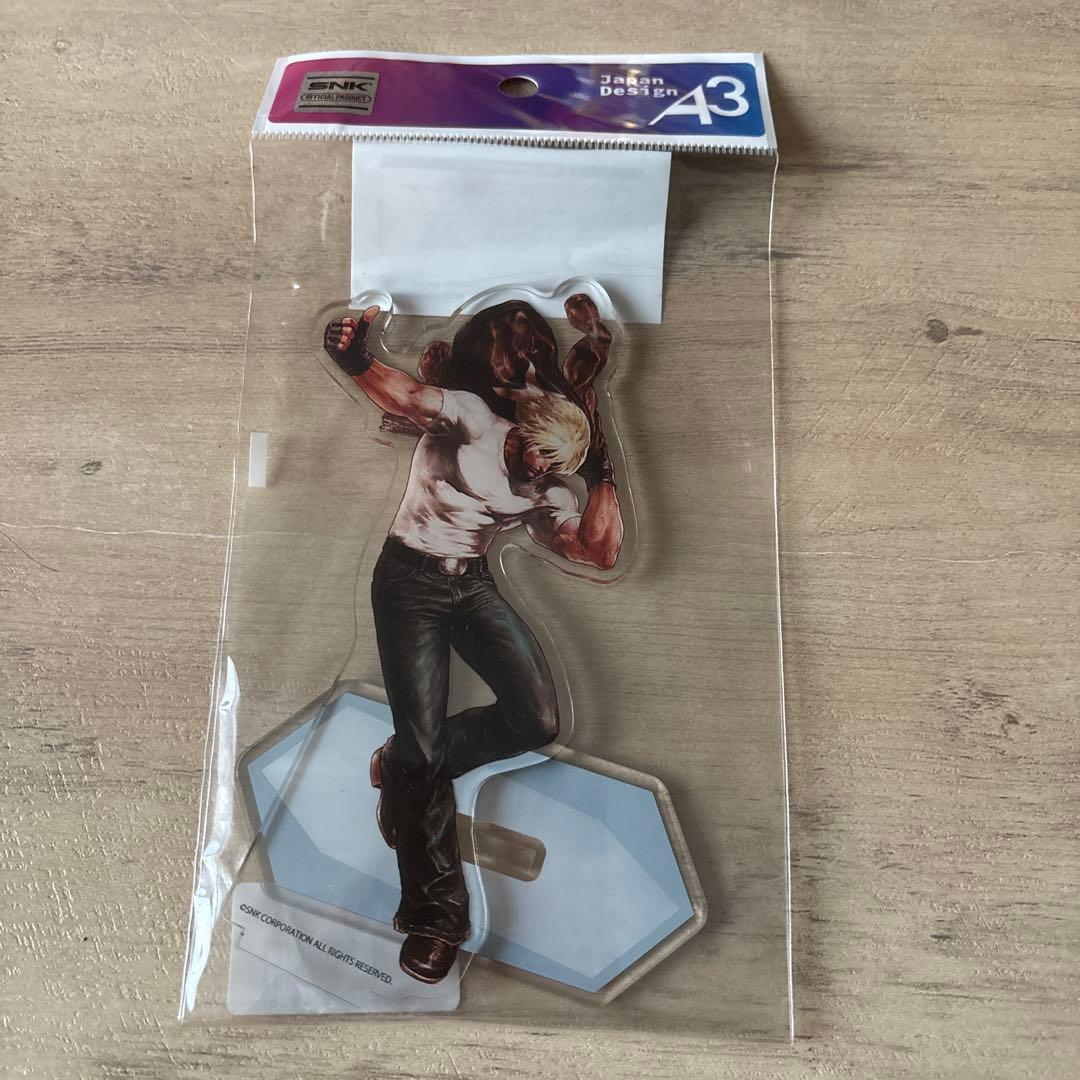 Terry Bogard Acrylic Stand KOF Bookoff BOGGER Legend of the Hungry Wolf