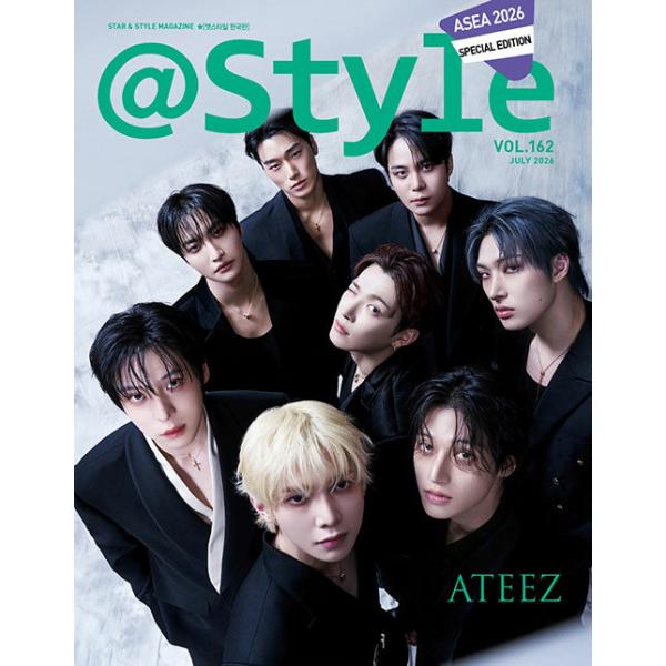 韩国 艺能 杂志 ＠Star1[il]（At Style）2026年7月 ASEA特别版（ATEEZ封面）+附赠折叠海报（53×40cm）1张
