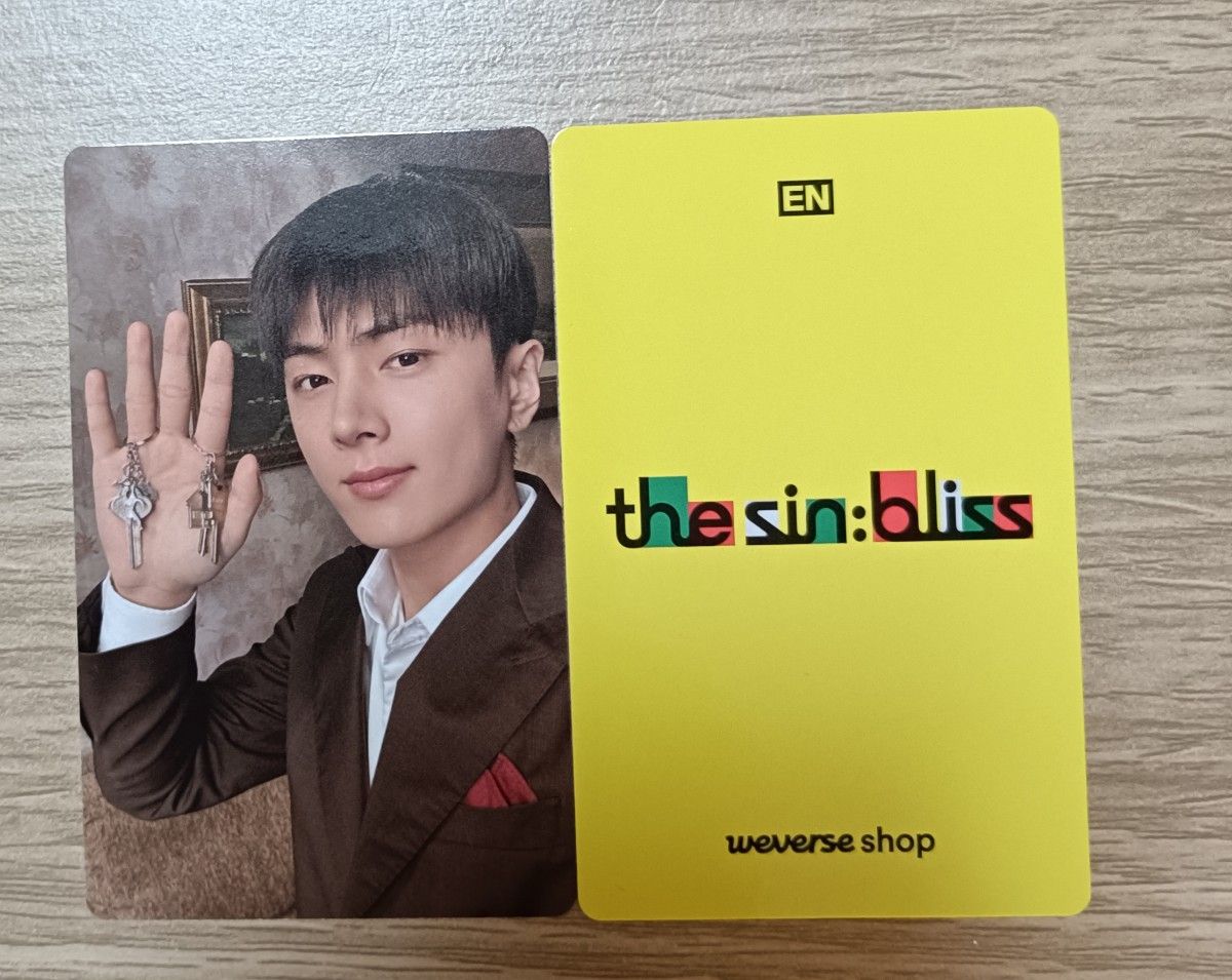 ジェイ Weverse global 購入特典トレカ THE SIN : BLISS ENHYPEN