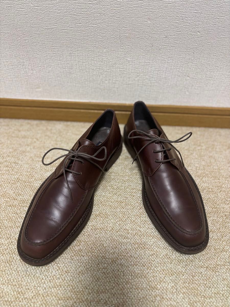 THE SUIT COMPANY西装公司男士商务鞋未使用U形芯片深棕色男士皮鞋