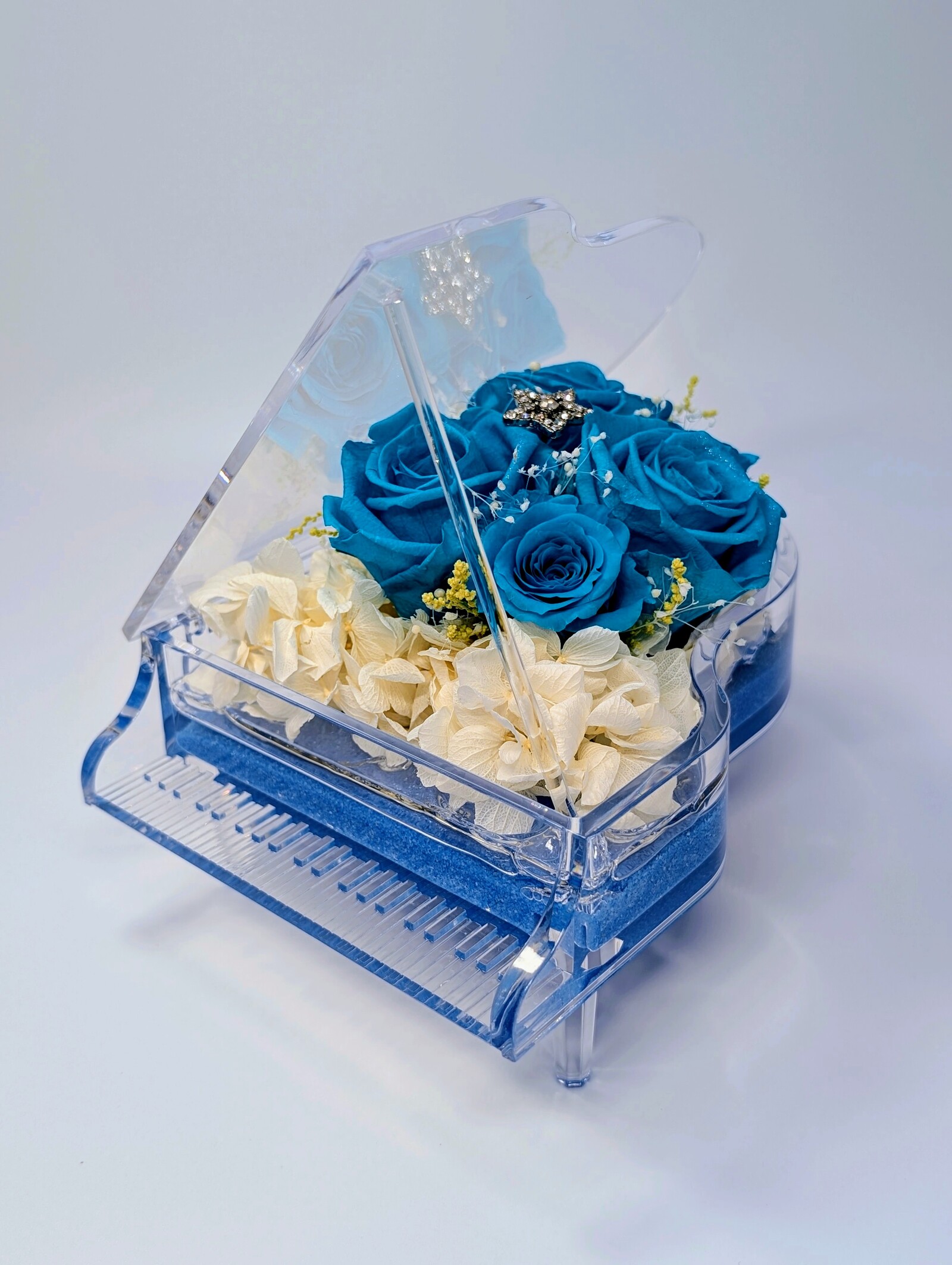 【保鲜花】【鲜花礼品】【纪念日】三角钢琴【赠送品】【室内杂货】【免费送货】
