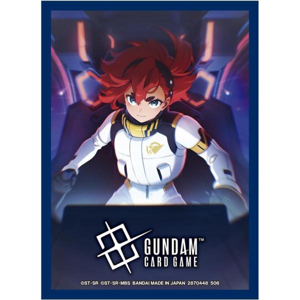 ガンダムカードゲーム オフィシャルカードスリーブ02 C:スレッタ・マーキュリー