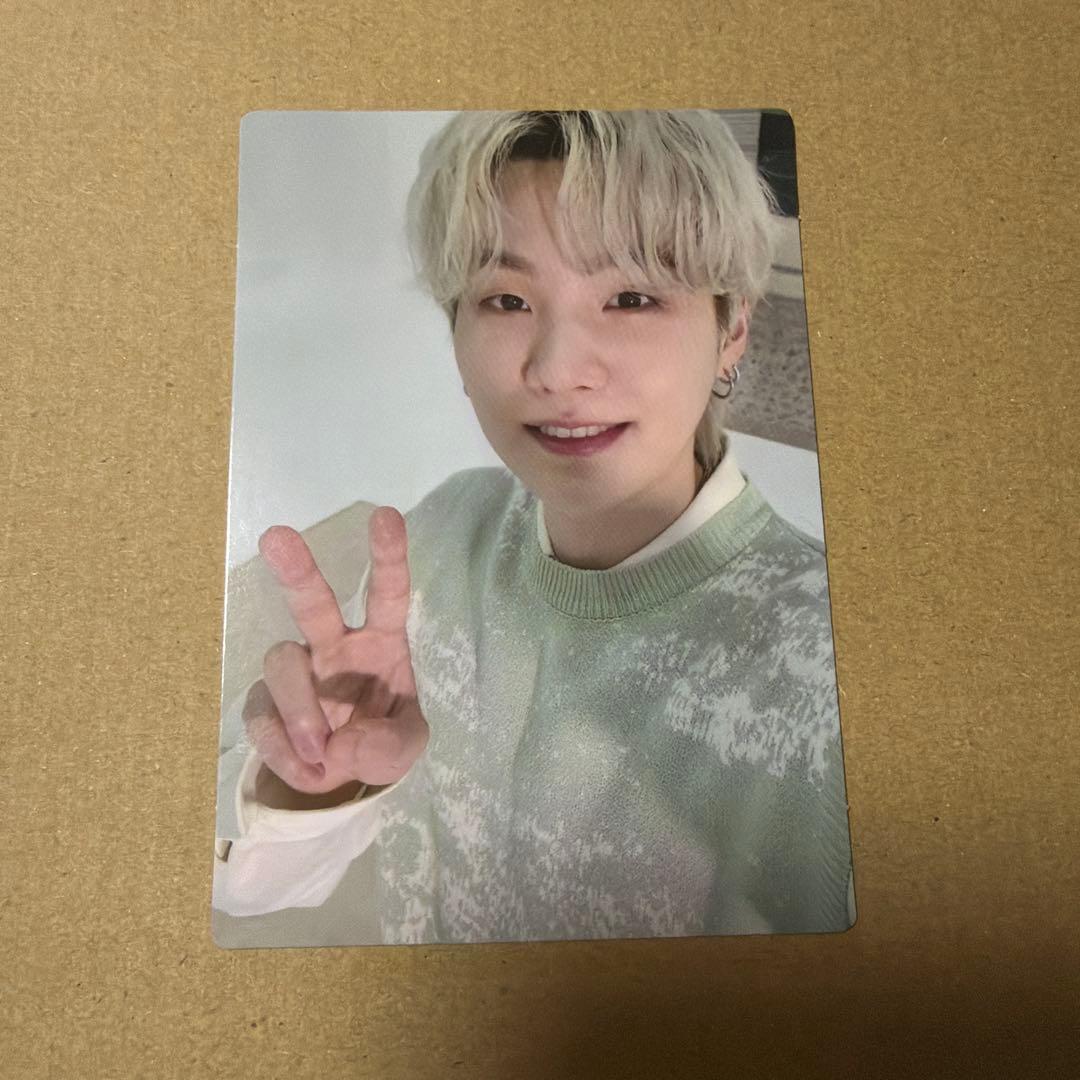BTS SUGA PERMISSION TO DANCE photocard