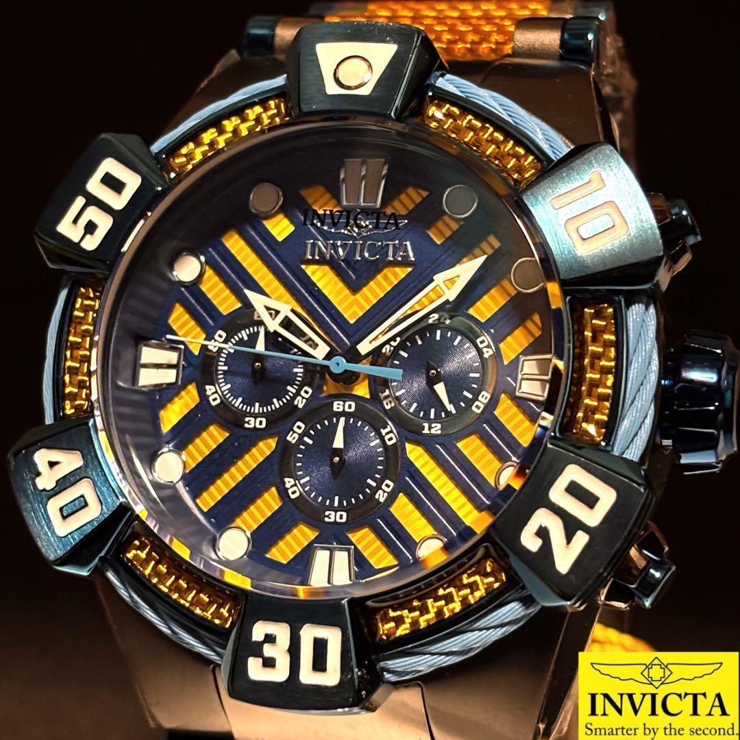 【至高威风】INVICTA Bolt INVICTA 52mm 超大厚款 男士腕表 全新 日本制造 豪华29万日元 男性用 时尚