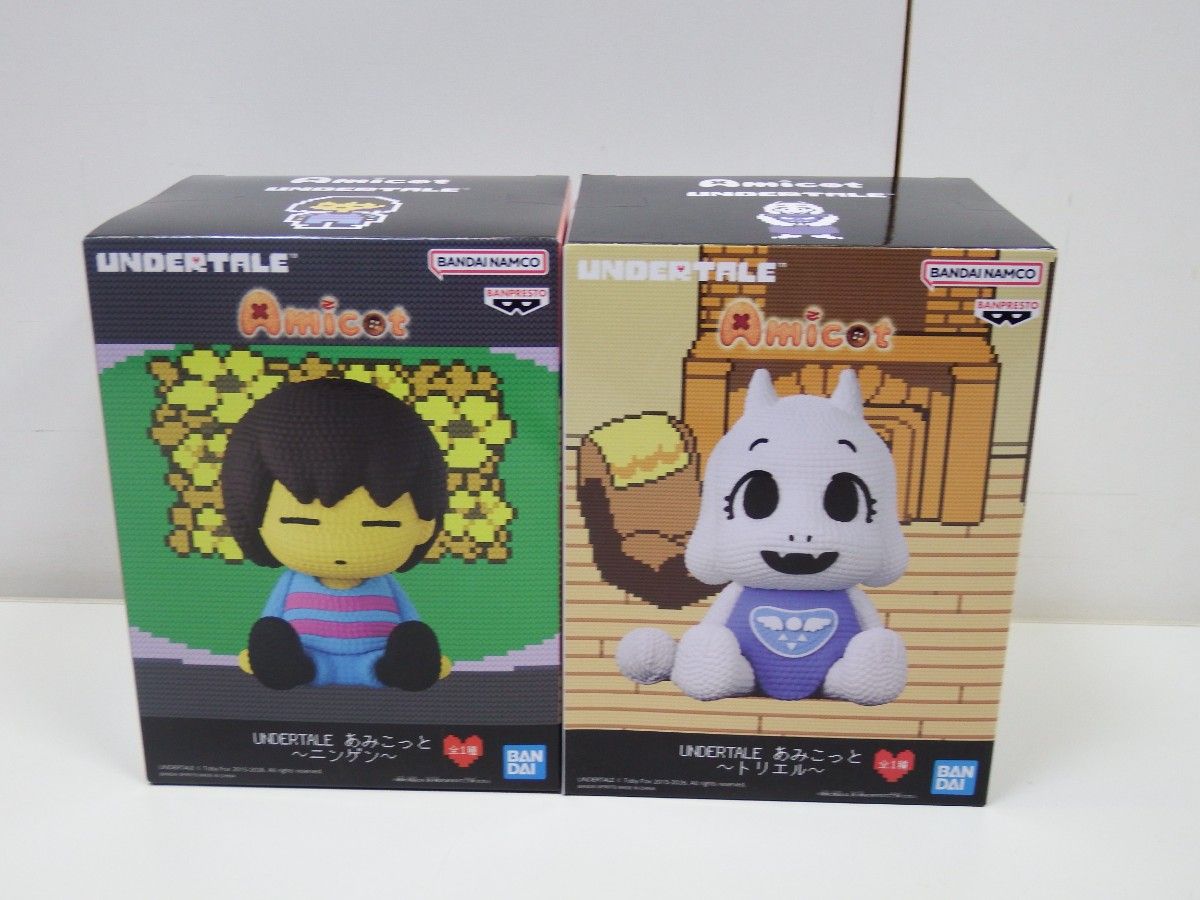 ■New/2-Type Set■ UNDERTALE Amicotto Figure Human Toriel amicot