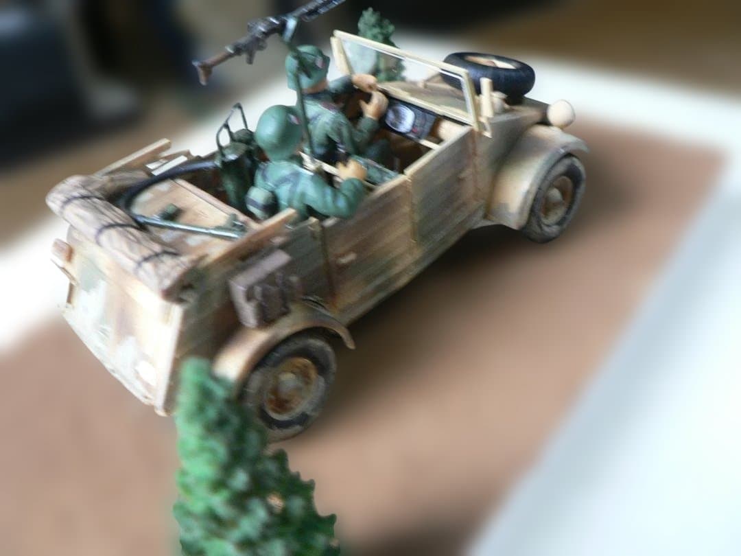 1/35 德军 Kübelwagen 已涂装完成品