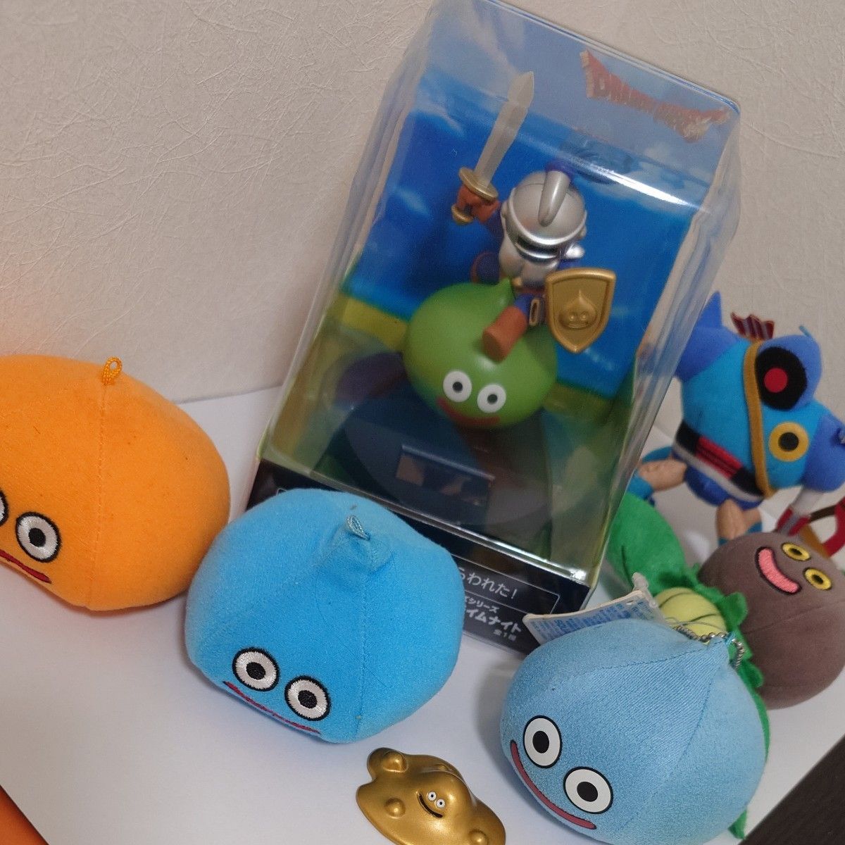 Dragon Quest GuraGura Solar Figure Slime Knight Plush Toy and More 7-Piece Set