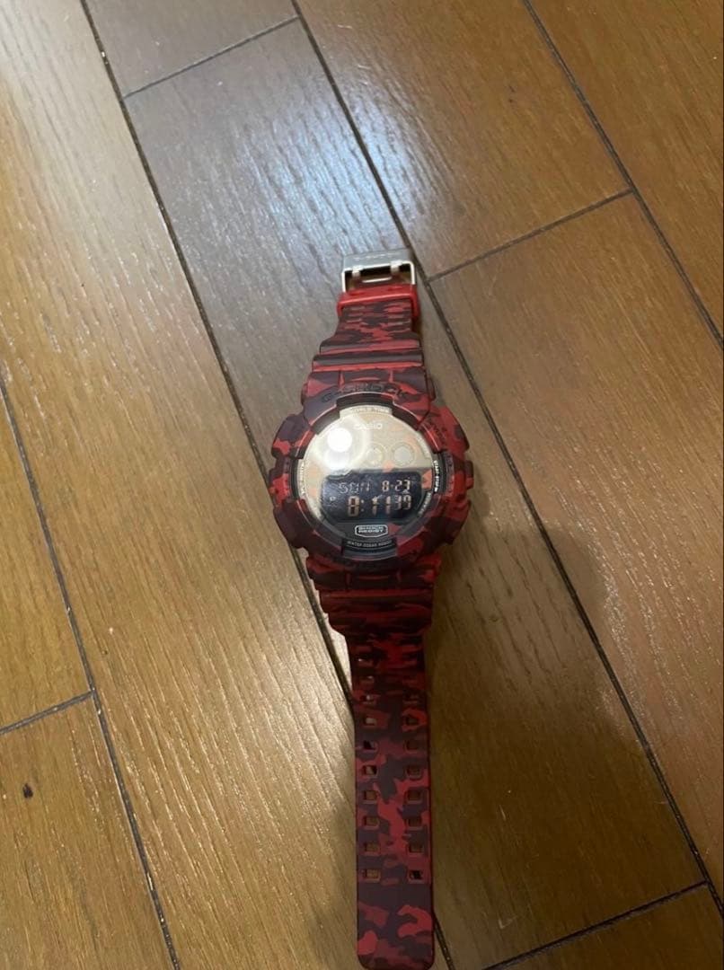 Casio G-Shock Red Camo Watch