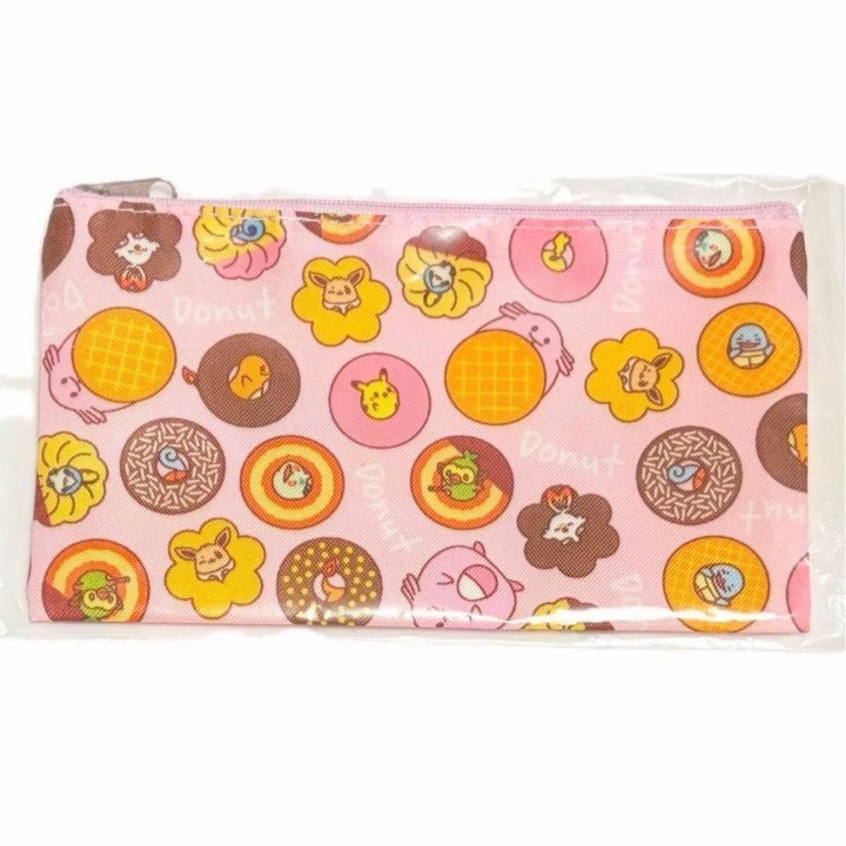 Pouch Pokémon Mister Donut Pocket Monsters Donut Pattern Pikachu Lucky Bag