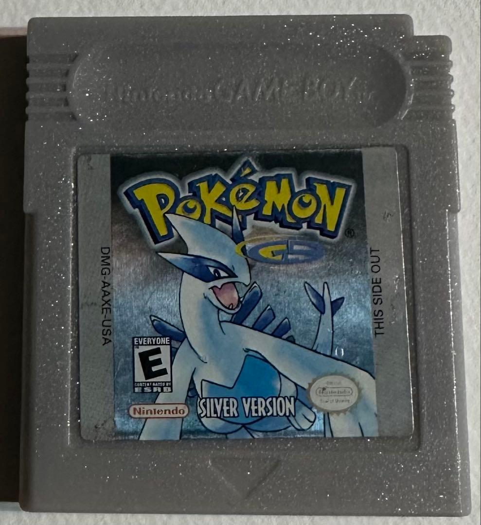Game Boy Pocket Monsters Silver North American Version Pokémon Silver