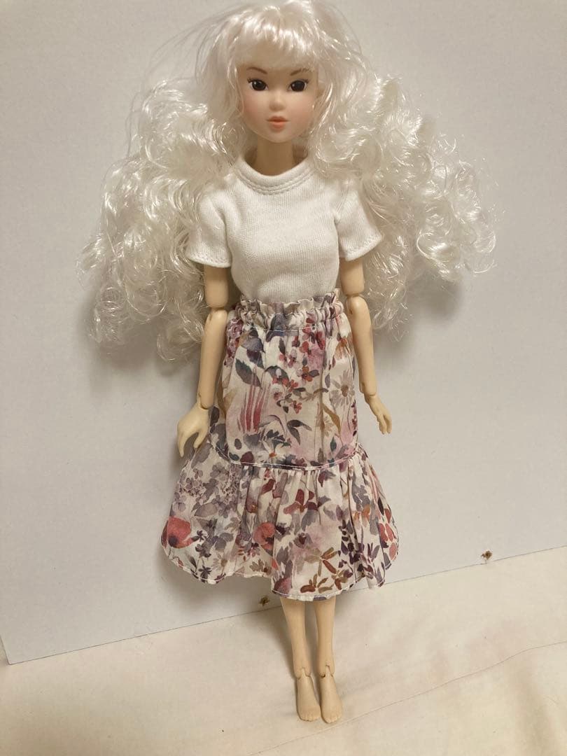 Doll Outfit Floral Skirt Momoko Jenny Licca-chan