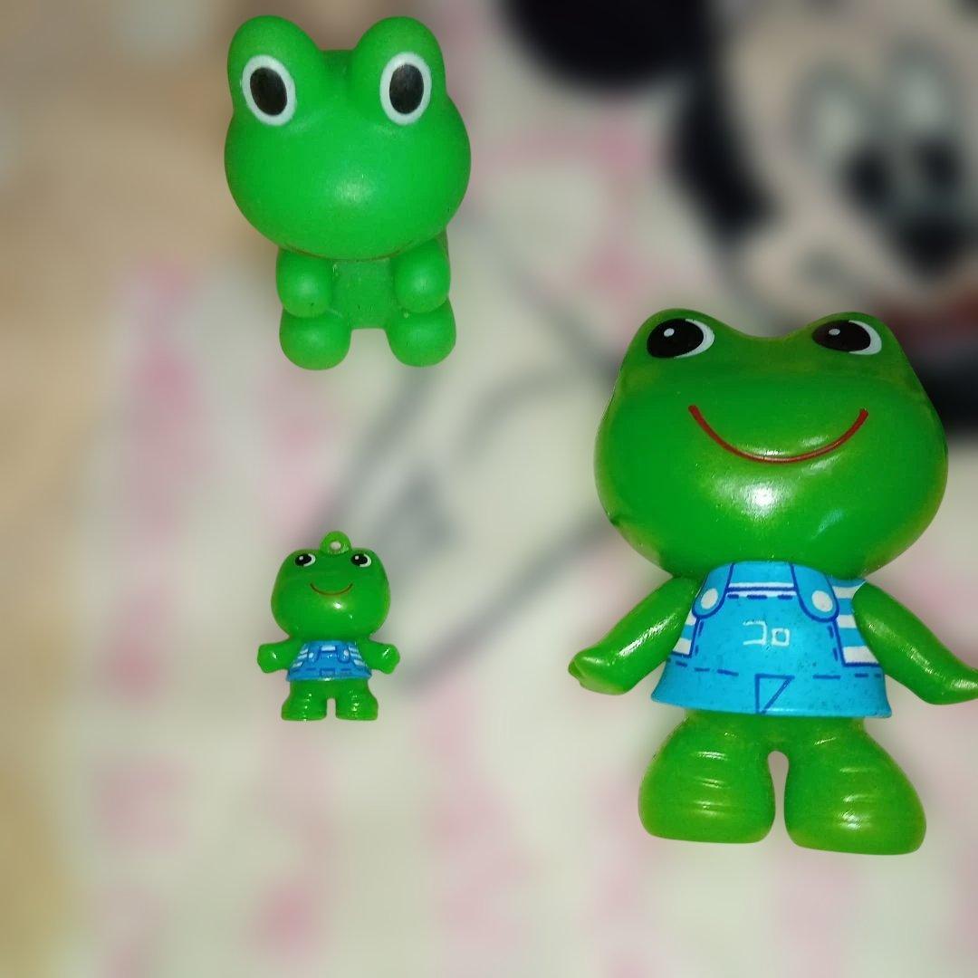 Frog Character Figure 3-Piece Set
