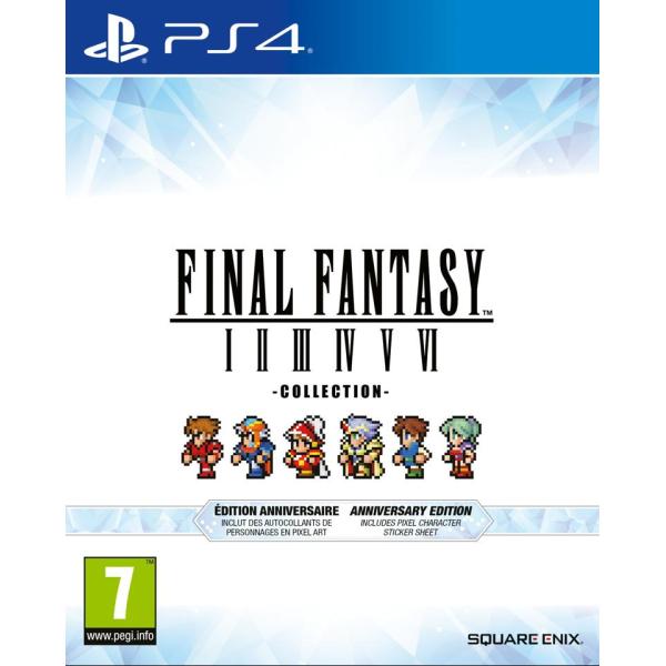 PS4 ソフト ファイナルファンタジー ピクセルリマスター 1-6 ピクセルリマスター コレクション アニバーサリーエディション