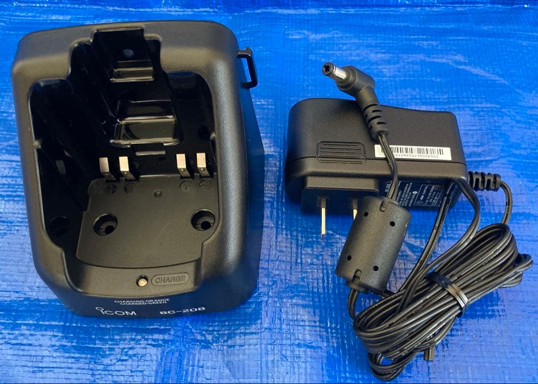 【二手 Icom BC-208 充电器 AC 适配器套装1台