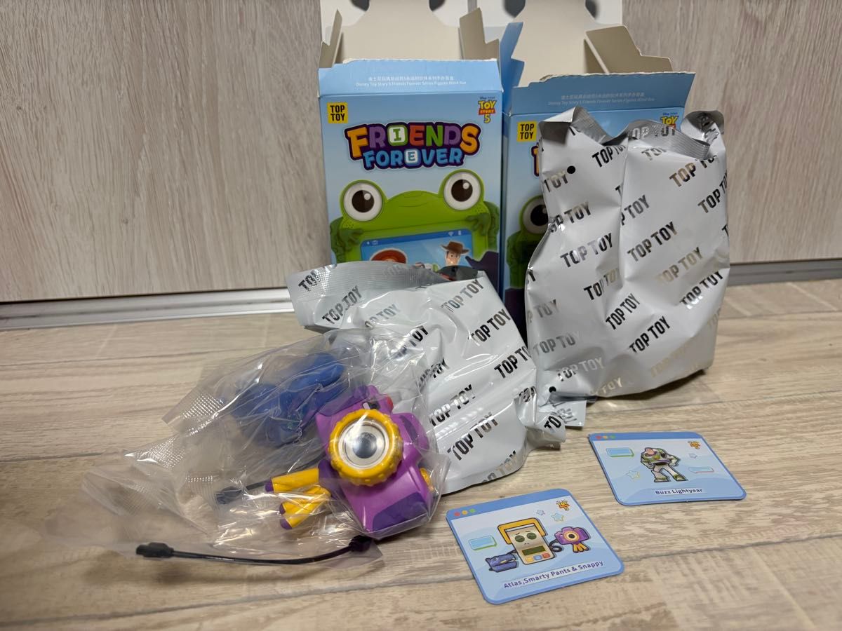 TOPTOY Toy Story 5 FRIENDS FOREVER Atlas Smart Pants Snappy Buzz Set
