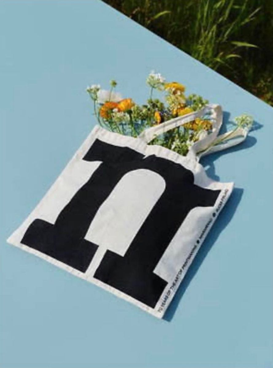 【【非卖品】Marimekko 70周年纪念 赠品手提包 全新 Marimekko