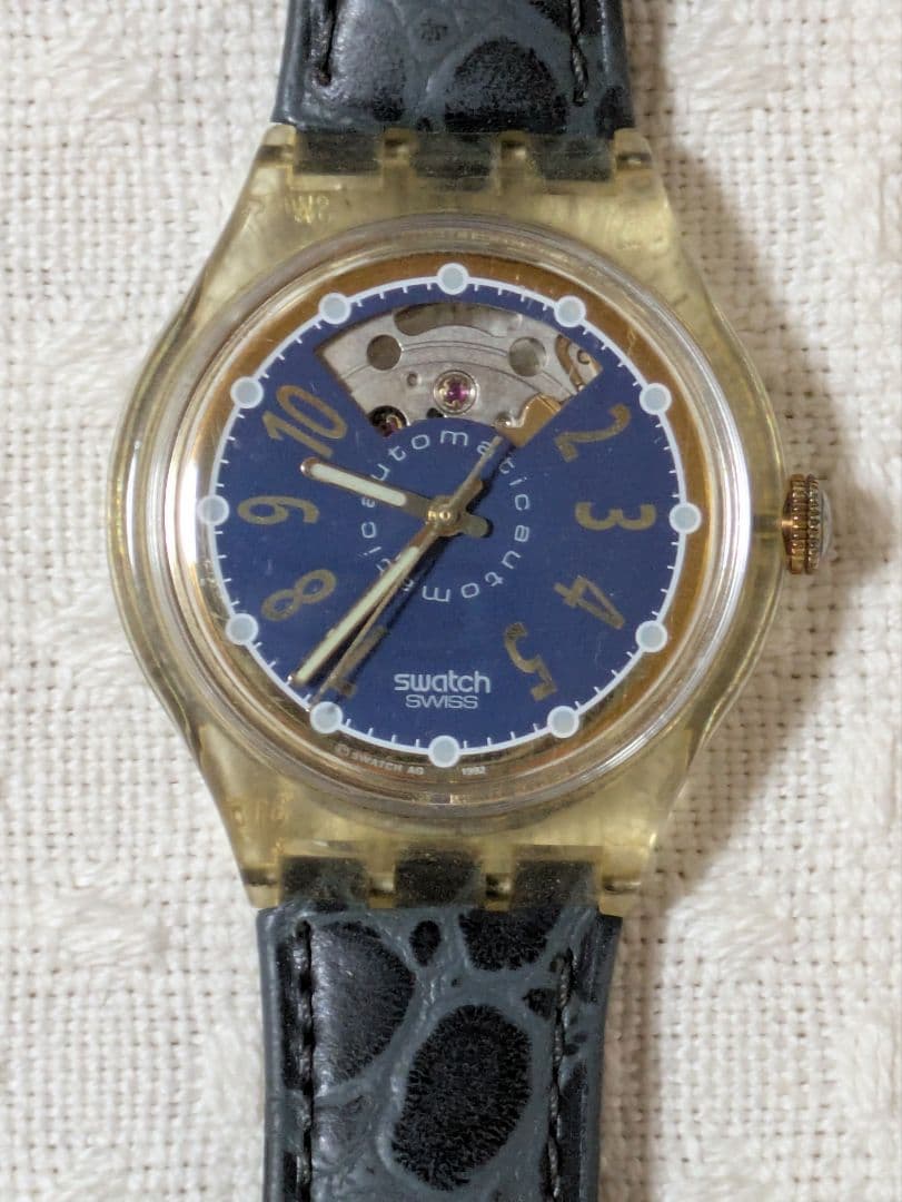 Swatch Automatic Watch with Case Vintage