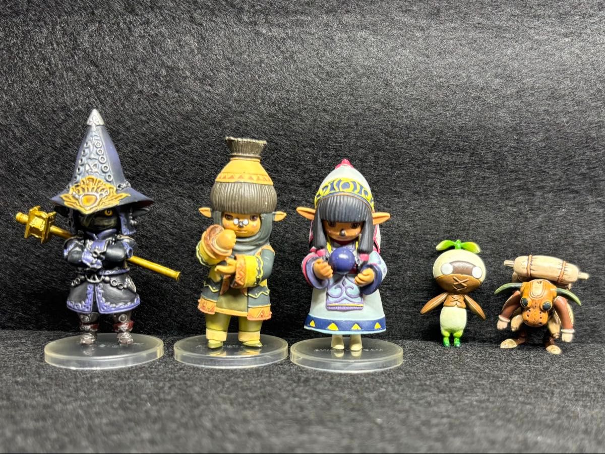 ファイナルファンタジーXI タルタル トレーディングアーツ ミニ 3種セット+おまけ