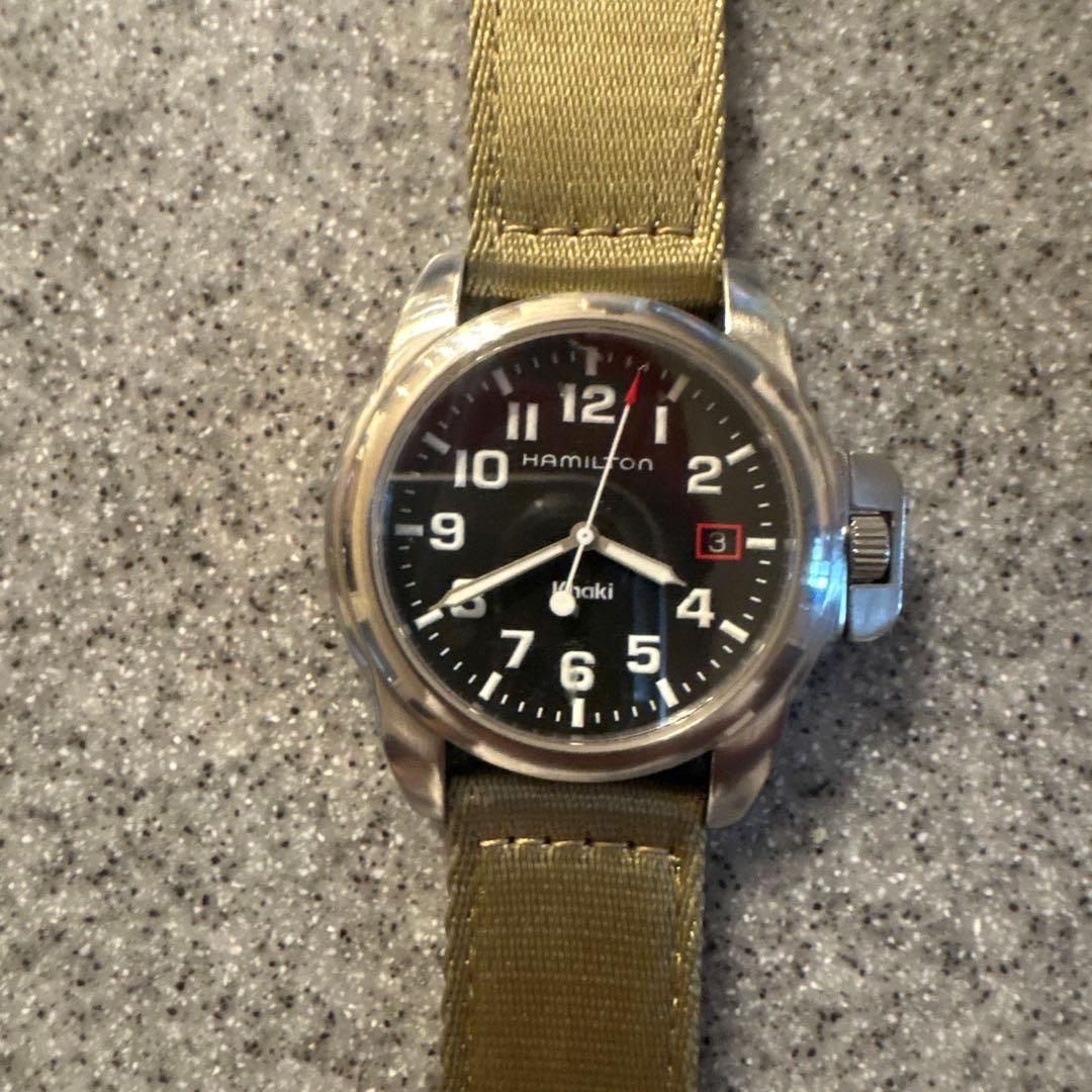 HAMILTON Khaki Men's Watch with Replacement Strap