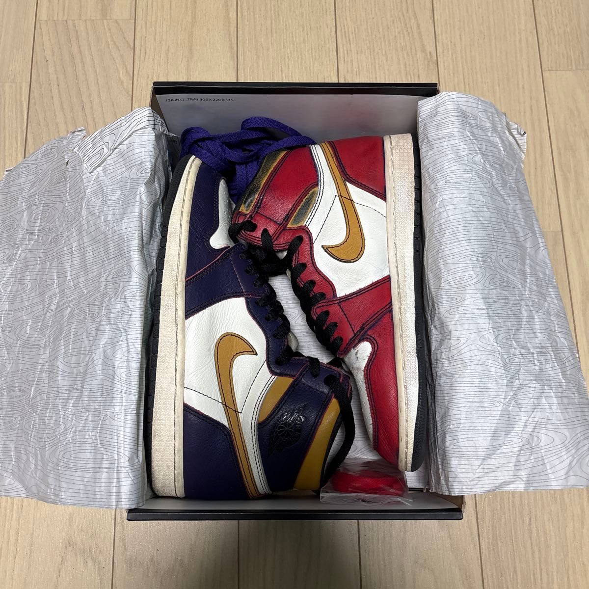 尺寸26cm Nike SB × Air Jordan 1 Retro High "La To Chicago"