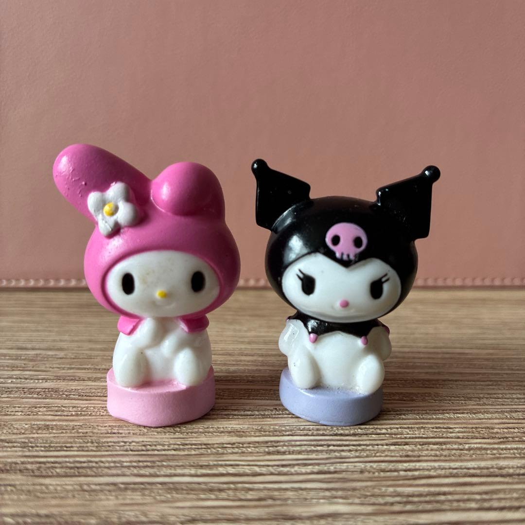 2005 My Melody & Kuromi Figure Heisei Retro
