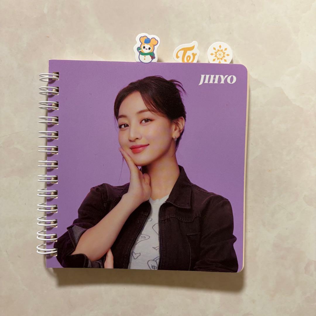 TWICE Jihyo FamilyMart Lottery Ring Notebook 2024