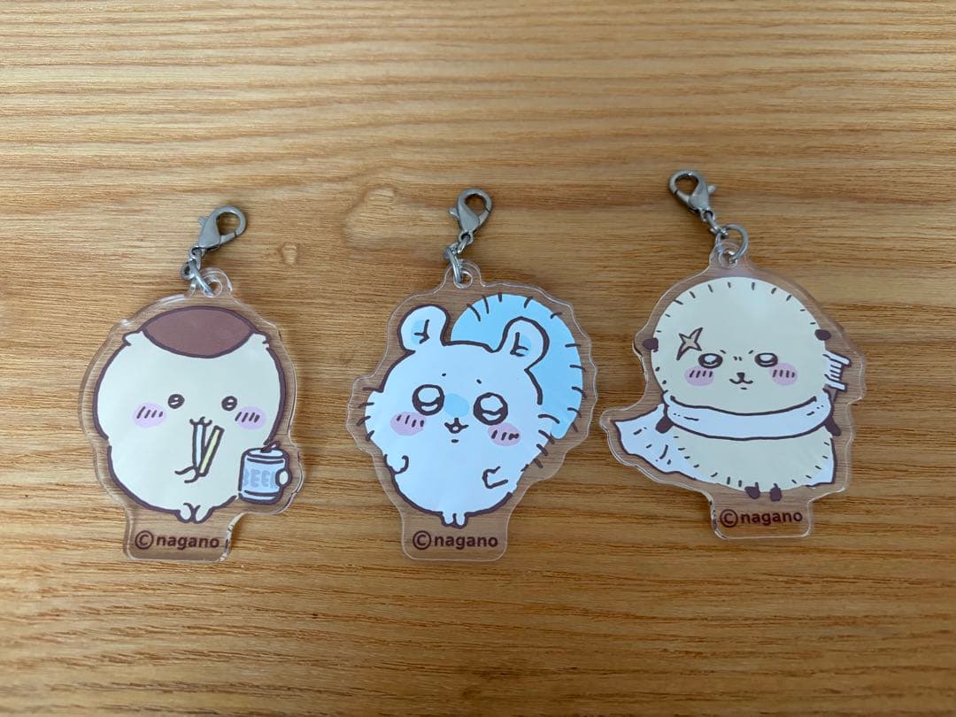 Chiikawa Acrylic Keychain 3-Piece Set