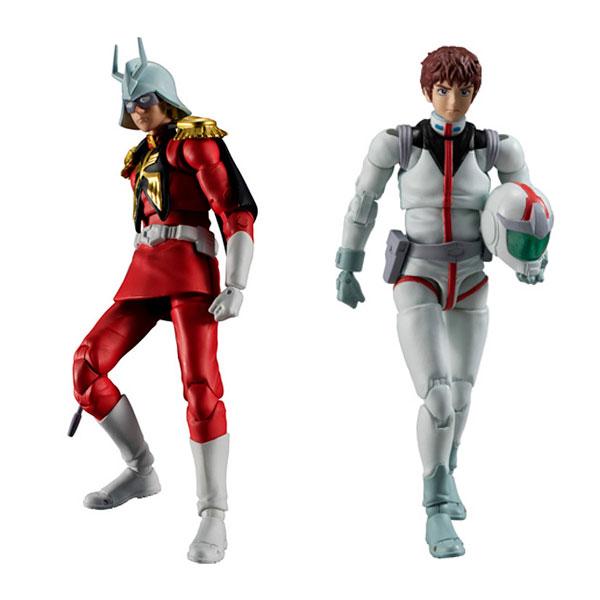 免运费◆再版 G.M.G. COLLECTION 02 机动战士高达 2种套装 (吉翁公国军 夏亚·阿兹纳布尔/地球联邦军 阿姆罗·雷 常服Ver) 【6月预订】